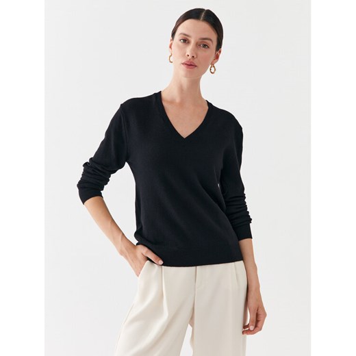 United Colors Of Benetton Sweter 1002D4488 Czarny Regular Fit ze sklepu MODIVO w kategorii Swetry damskie - zdjęcie 182733878