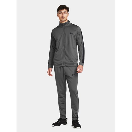 Under Armour Dres Ua Knit Track Suit 1357139-025 Szary Fitted Fit ze sklepu MODIVO w kategorii Spodnie męskie - zdjęcie 182733886