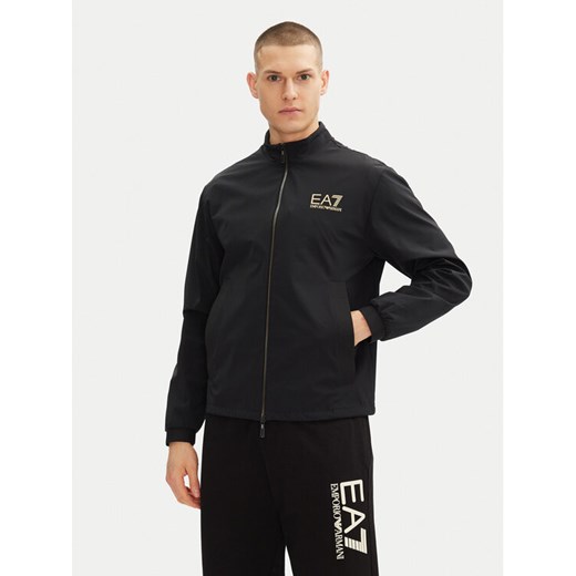 EA7 Emporio Armani Bluza 7M000312 AF13562 UC001 Czarny Regular Fit ze sklepu MODIVO w kategorii Kurtki męskie - zdjęcie 182733905