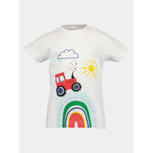 Blue Seven T-Shirt 928146 X Biały Regular Fit ze sklepu MODIVO w kategorii Koszulki niemowlęce - zdjęcie 182733978