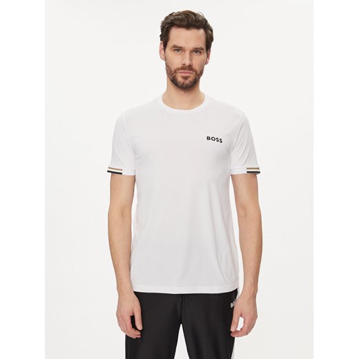 Boss T-Shirt MB 50506348 Biały Regular Fit ze sklepu MODIVO w kategorii T-shirty męskie - zdjęcie 182734065