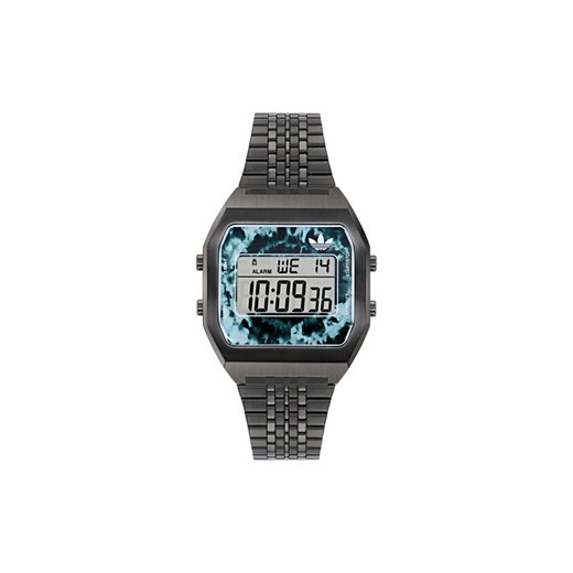 adidas Zegarek Digital Two AOST24558 Czarny ze sklepu MODIVO w kategorii Zegarki - zdjęcie 182734125
