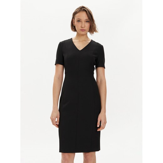 Boss Sukienka codzienna 50493529 Czarny Slim Fit ze sklepu MODIVO w kategorii Sukienki - zdjęcie 182734129