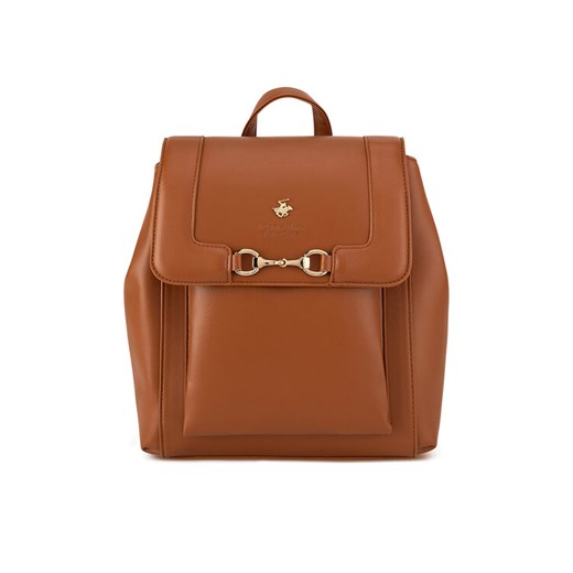 Beverly Hills Polo Club Plecak BHPC-K-043-06 Brązowy ze sklepu MODIVO w kategorii Plecaki - zdjęcie 182734296