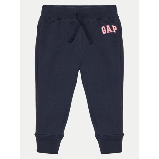 Gap Spodnie dresowe 688170-03 Granatowy Regular Fit ze sklepu MODIVO w kategorii Spodnie chłopięce - zdjęcie 182734337
