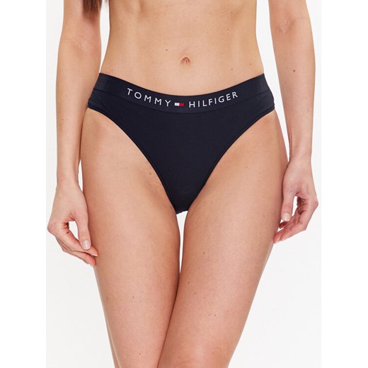 Tommy Hilfiger Figi klasyczne UW0UW04145 Granatowy ze sklepu MODIVO w kategorii Majtki damskie - zdjęcie 182734358