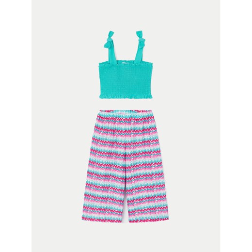 Mayoral Komplet top i spodnie 3540 Kolorowy Relaxed Fit ze sklepu MODIVO w kategorii Komplety dziewczęce - zdjęcie 182734368