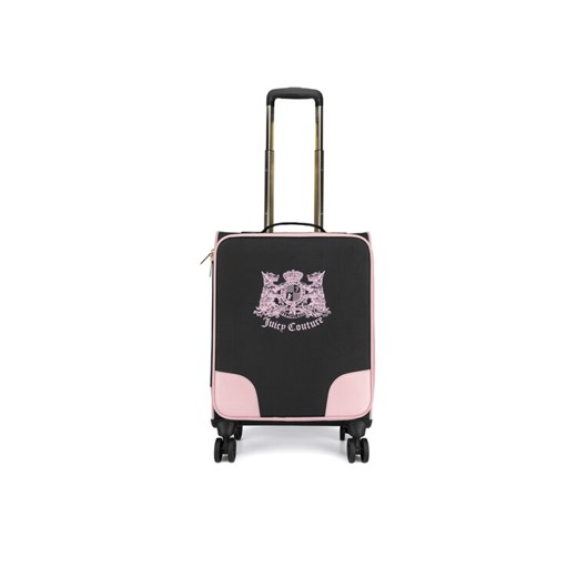 Juicy Couture Walizka kabinowa AEJXT4109TPO000 Czarny ze sklepu MODIVO w kategorii Walizki - zdjęcie 182734375