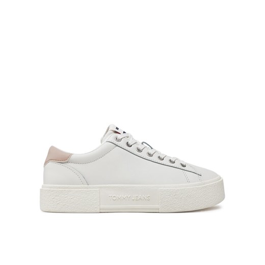 Tommy Jeans Sneakersy Tjw Foxing Flatform Sneaker EN0EN02567 Écru ze sklepu MODIVO w kategorii Buty sportowe damskie - zdjęcie 182734376