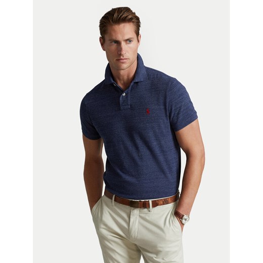 Polo Ralph Lauren Polo 710666998005 Niebieski Regular Fit ze sklepu MODIVO w kategorii T-shirty męskie - zdjęcie 182734416