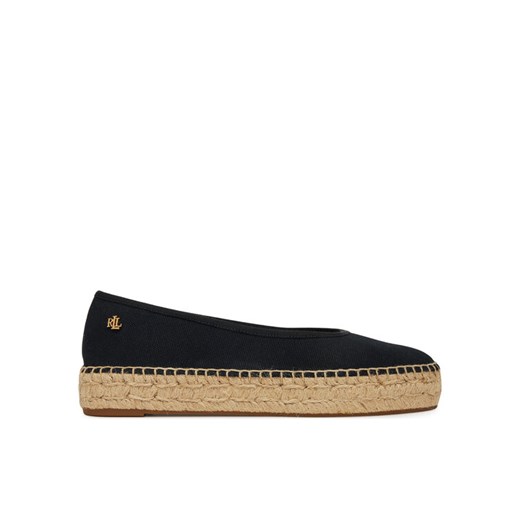 LAUREN RALPH LAUREN Espadryle Luize 802959187001 Czarny ze sklepu MODIVO w kategorii Espadryle damskie - zdjęcie 182734436