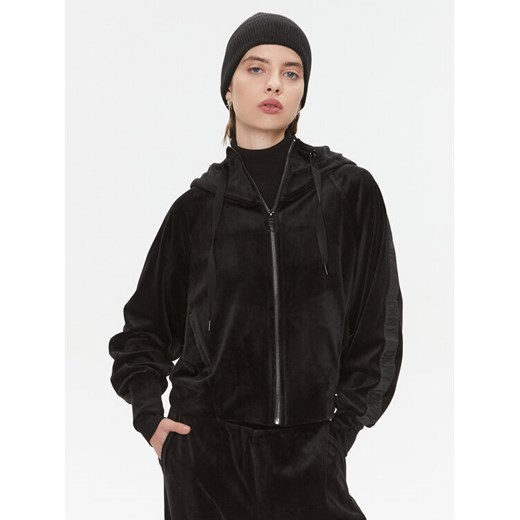 DKNY Bluza P3ME6SIX Czarny Regular Fit ze sklepu MODIVO w kategorii Bluzy damskie - zdjęcie 182734498
