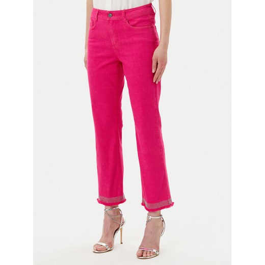 Joseph Ribkoff Kuloty 243964S25 Różowy Regular Fit ze sklepu MODIVO w kategorii Spodnie damskie - zdjęcie 182734526