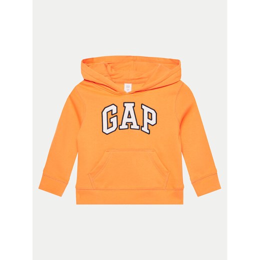 Gap Bluza 810134-02 Pomarańczowy Regular Fit ze sklepu MODIVO w kategorii Bluzy chłopięce - zdjęcie 182734635