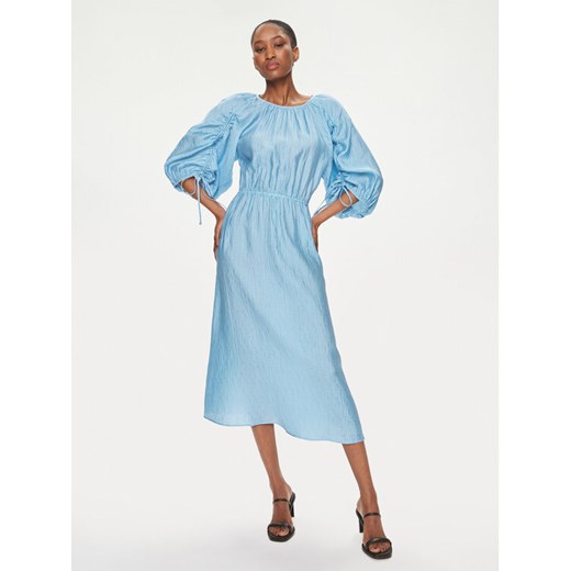 Karen by Simonsen Sukienka letnia Noma 10104828 Błękitny Relaxed Fit ze sklepu MODIVO w kategorii Sukienki - zdjęcie 182734638