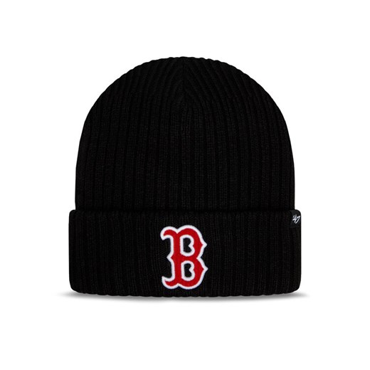 47 Brand Czapka MLB Boston Red Sox Thick Cord Logo 47 B-THCCK02ACE-BK Czarny ze sklepu MODIVO w kategorii Czapki zimowe damskie - zdjęcie 182734717