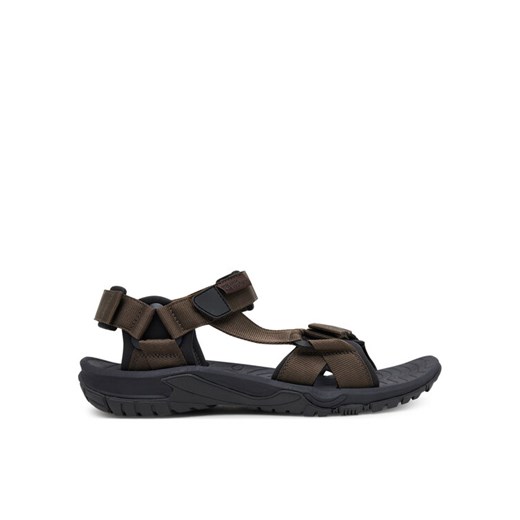 Jack Wolfskin Sandały Lakewood Ride Sandal M 4019021 Brązowy ze sklepu MODIVO w kategorii Sandały męskie - zdjęcie 182734817