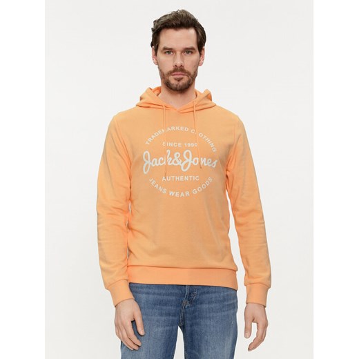 Jack&Jones Bluza Forest 12249237 Pomarańczowy Standard Fit ze sklepu MODIVO w kategorii Bluzy męskie - zdjęcie 182734826