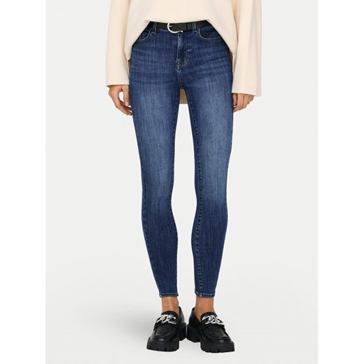 ONLY Jeansy Power 15313697 Niebieski Skinny Fit ze sklepu MODIVO w kategorii Jeansy damskie - zdjęcie 182734876