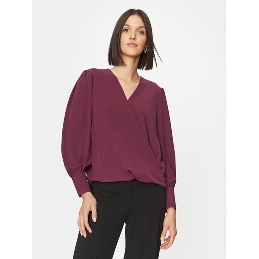 Rinascimento Bluzka CFC0115342003 Bordowy Regular Fit ze sklepu MODIVO w kategorii Bluzki damskie - zdjęcie 182734887