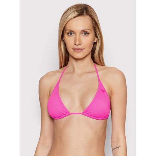 Guess Góra od bikini E02J25 LY00K Różowy ze sklepu MODIVO w kategorii Stroje kąpielowe - zdjęcie 182734928