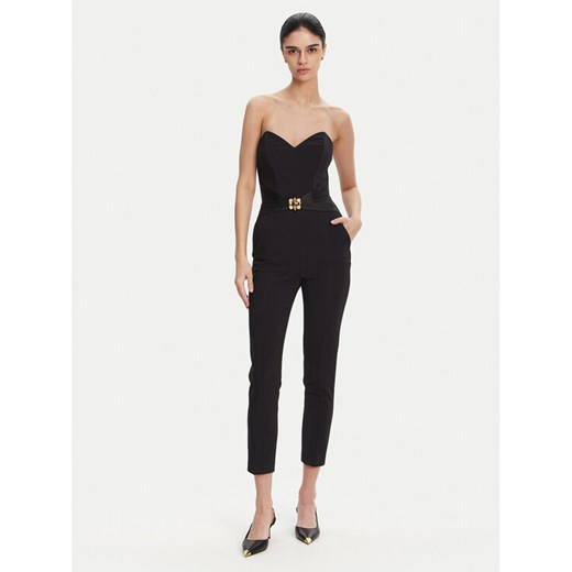 Elisabetta Franchi Kombinezon TU-039-51E2 Czarny Regular Fit ze sklepu MODIVO w kategorii Kombinezony damskie - zdjęcie 182734966