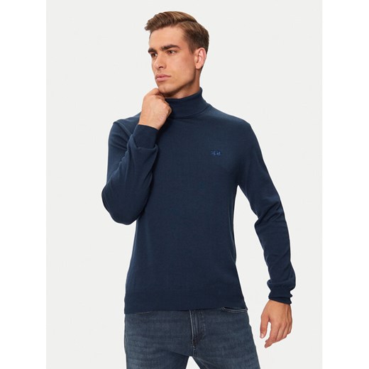 La Martina Golf ZMS019 YW091 Granatowy Regular Fit ze sklepu MODIVO w kategorii Swetry męskie - zdjęcie 182734968