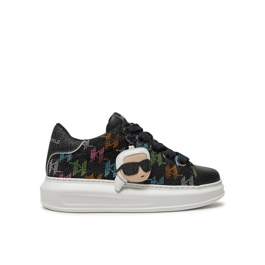 KARL LAGERFELD Sneakersy KL62576M Czarny ze sklepu MODIVO w kategorii Buty sportowe damskie - zdjęcie 182734969