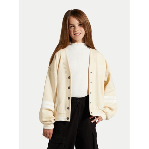 Coccodrillo Bluza ZC4132201SGJ Beżowy Regular Fit ze sklepu MODIVO w kategorii Bluzy dziewczęce - zdjęcie 182735079
