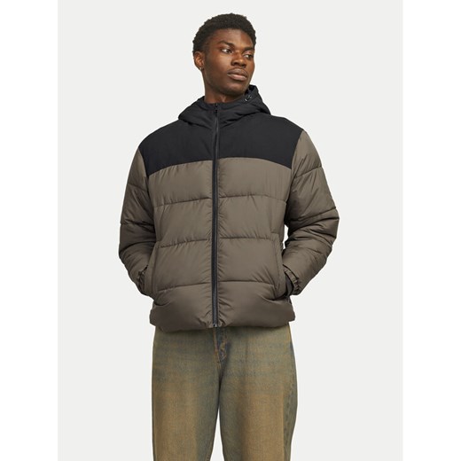 Jack&Jones Kurtka zimowa Moon 12256882 Brązowy Regular Fit ze sklepu MODIVO w kategorii Kurtki męskie - zdjęcie 182735098