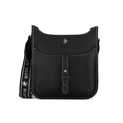 Beverly Hills Polo Club Torebka BHPC-C-016-07 Czarny ze sklepu MODIVO w kategorii Listonoszki - zdjęcie 182735107