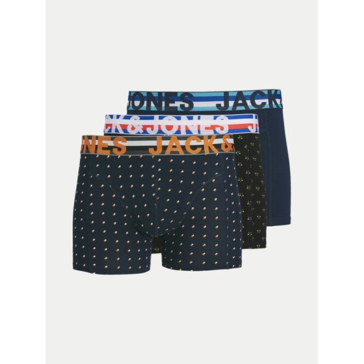 Jack&Jones Komplet 3 par bokserek Henrik 12151351 Kolorowy ze sklepu MODIVO w kategorii Majtki męskie - zdjęcie 182735195