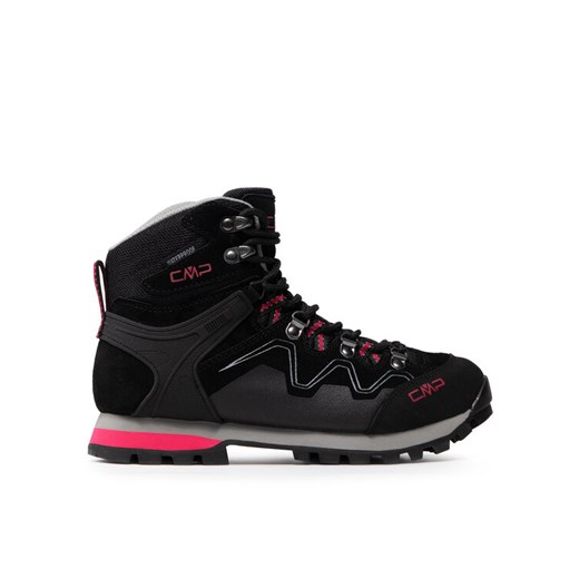 CMP Trekkingi Athunis Mid Wmn Trekking Shoe Wp 31Q4976 Czarny ze sklepu MODIVO w kategorii Buty trekkingowe damskie - zdjęcie 182735205