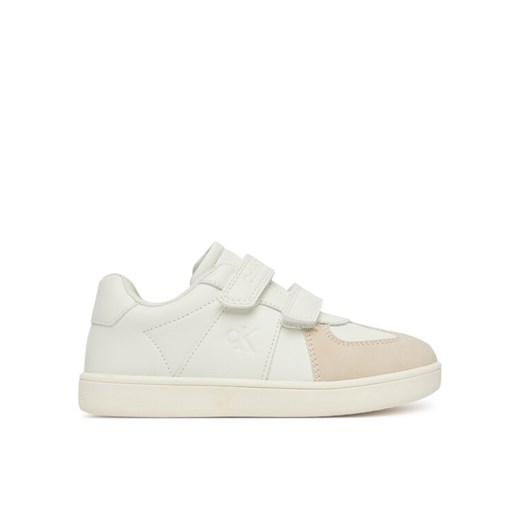 Calvin Klein Jeans Sneakersy Low Cut Velcro Sneaker V1X9-82075-1269 S Biały ze sklepu MODIVO w kategorii Buty sportowe dziecięce - zdjęcie 182735217