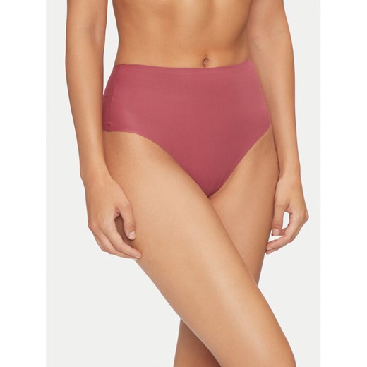 Chantelle Figi brazylijskie z wysokim stanem Soft Stretch C10690 Różowy ze sklepu MODIVO w kategorii Majtki damskie - zdjęcie 182735219