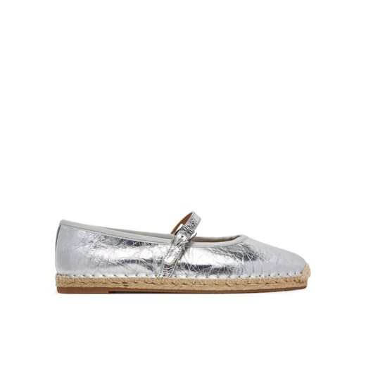 MICHAEL Michael Kors Espadryle Lynn 40S5LYFP2M Srebrny ze sklepu MODIVO w kategorii Espadryle damskie - zdjęcie 182735256