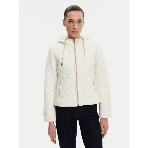Fracomina Kurtka przejściowa FR25SC3001O42301 Écru Slim Fit ze sklepu MODIVO w kategorii Kurtki damskie - zdjęcie 182735356