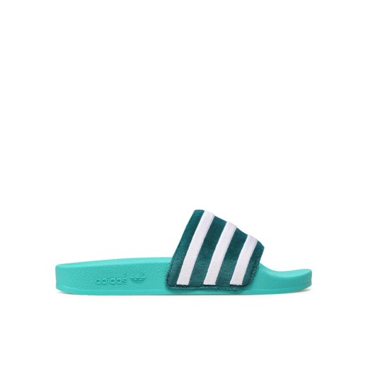 adidas Klapki adilette W GX3371 Zielony ze sklepu MODIVO w kategorii Klapki damskie - zdjęcie 182735385