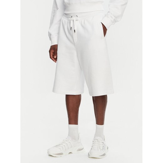Dolce&Gabbana Szorty sportowe GVUZAT G7NTZ Biały Regular Fit ze sklepu MODIVO w kategorii Spodenki męskie - zdjęcie 182735386