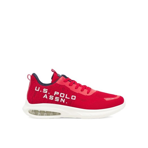 U.S. Polo Assn. Sneakersy ACTIVE001 Czerwony ze sklepu MODIVO w kategorii Buty sportowe męskie - zdjęcie 182735387