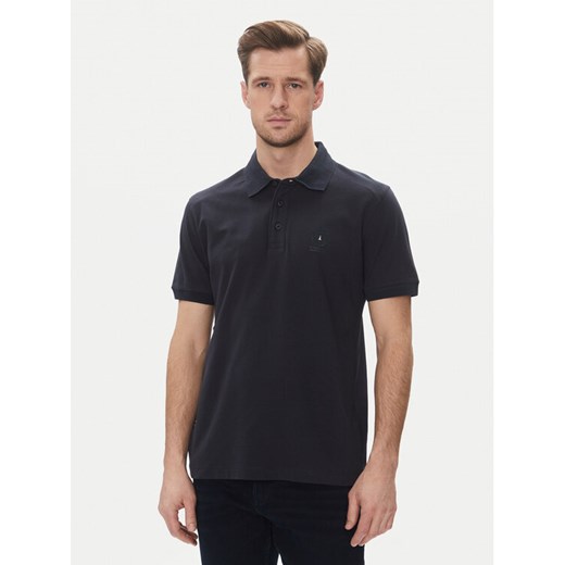 Aeronautica Militare Polo 251PO1868P347 Granatowy Regular Fit ze sklepu MODIVO w kategorii T-shirty męskie - zdjęcie 182735429