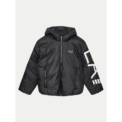 EA7 Emporio Armani Kurtka zimowa 6DBB11 BNGAZ 1200 Czarny Regular Fit ze sklepu MODIVO w kategorii Kurtki chłopięce - zdjęcie 182735488