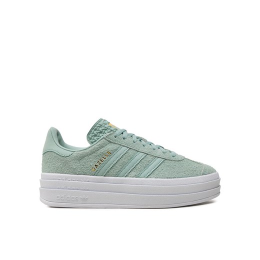 adidas Sneakersy Gazelle Bold IG4381 Zielony ze sklepu MODIVO w kategorii Buty sportowe damskie - zdjęcie 182735545