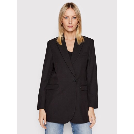 JJXX Marynarka Mary 12200590 Czarny Regular Fit ze sklepu MODIVO w kategorii Marynarki damskie - zdjęcie 182735609