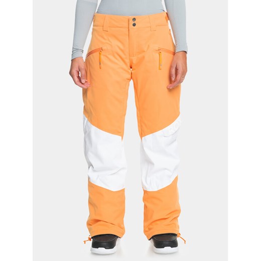 Roxy Spodnie narciarskie Ckwoodrose Pt Snpt ERJTP03260 Pomarańczowy Regular Fit ze sklepu MODIVO w kategorii Spodnie damskie - zdjęcie 182735636