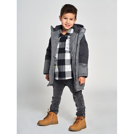 Birba Trybeyond Kurtka zimowa 999 77494 00 Szary Regular Fit ze sklepu MODIVO w kategorii Kurtki chłopięce - zdjęcie 182735646