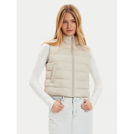 ONLY Bezrękawnik Madie 15308180 Beżowy Regular Fit - id: 0000303386887 - marki ONLY - 182735655 ONLY Bezrękawnik Madie 15308180 Beżowy Regular Fit ze sklepu MODIVO w kategorii Kamizelki damskie - zdjęcie 182735655
