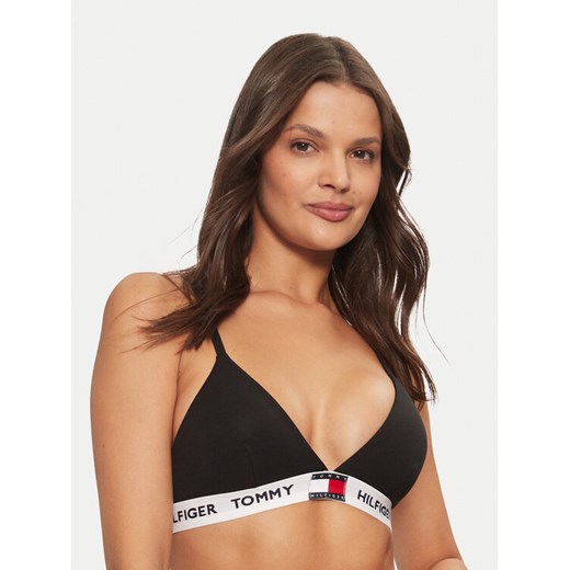 Tommy Hilfiger Biustonosz braletka UW0UW05607 Czarny ze sklepu MODIVO w kategorii Biustonosze - zdjęcie 182735668