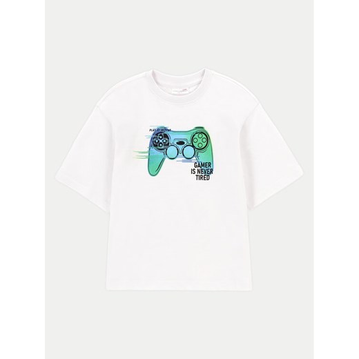 Coccodrillo T-Shirt WC4143202GBK Biały Regular Fit ze sklepu MODIVO w kategorii T-shirty chłopięce - zdjęcie 182735676