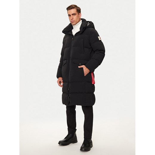 AFTER LABEL Kurtka puchowa Alaska A00014 Czarny Regular Fit ze sklepu MODIVO w kategorii Kurtki męskie - zdjęcie 182735728